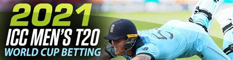 T20 World Cup Odds 2021 .